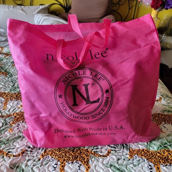 Nicole Lee Vivian Dreams Paris Shopper Tote Handbag.  NWT - Picture 11 of 11